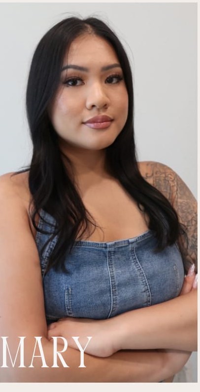 Mary, hairstylist at HairxMaryy in Katy, TX
